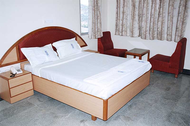 Haritha Hotel building at Gandhi Nagar, Yadagirigutta