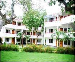 Haritha Hotel building at Srisailam in the Nallamala hills