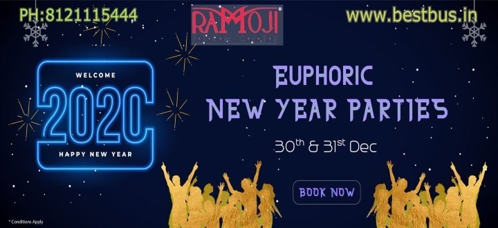 New Year Party Celebration Packages in Ramoji Film City