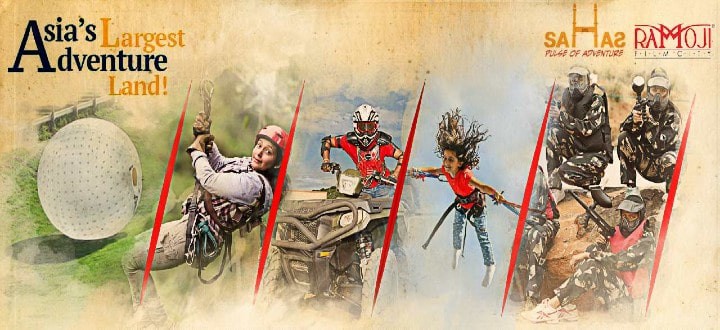 Ramoji Film City SAHAS Adventure