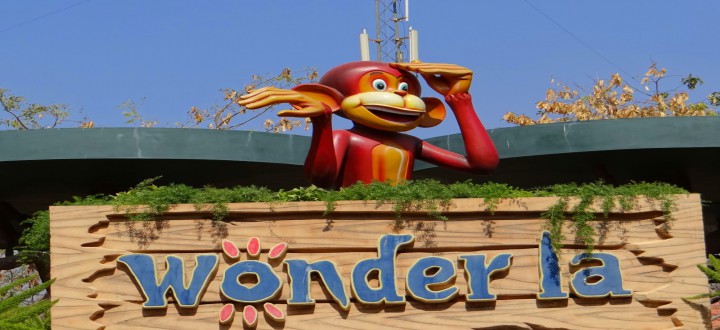 Visitors following ride safety rules at Wonderla Hyderabad