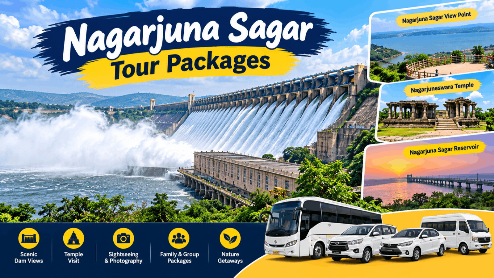 Nagarjuna Sagar Tour Packages