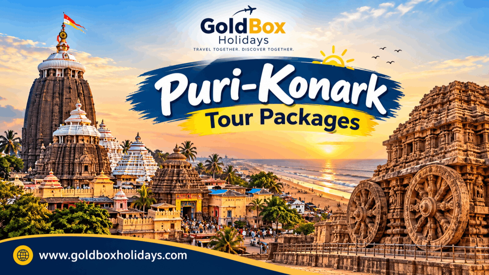 Puri-Konark-Bhubaneswar Tour Packages