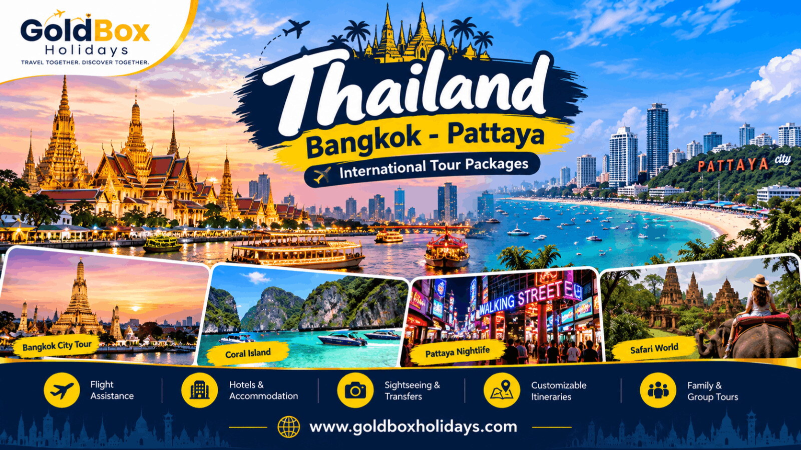 Thailand-Bangkok-Pattaya Tour Packages