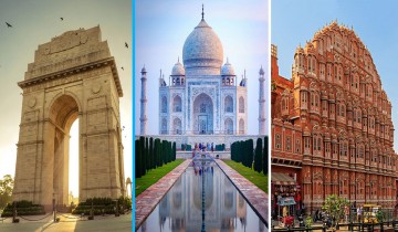 Golden Triangle Tour Package with Delhi-Jaipur-Agra from Hyderabad by Train