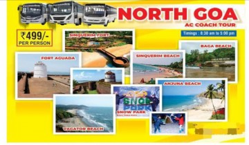 North Goa Beaches Tour Package From Goa