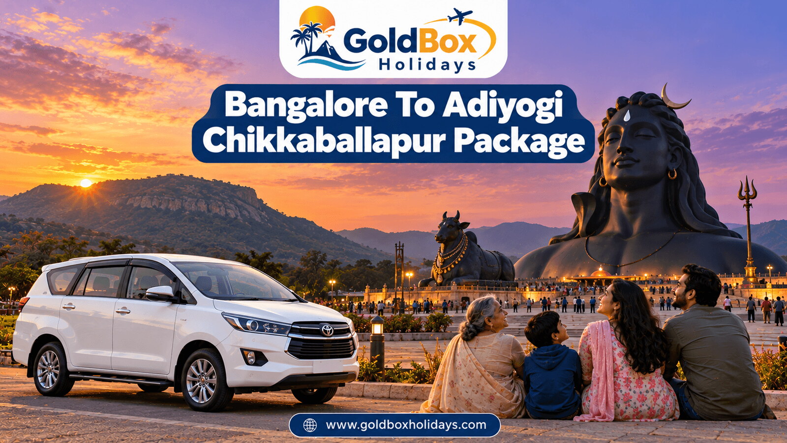 Bangalore To Adiyogi Chikkaballapur Package