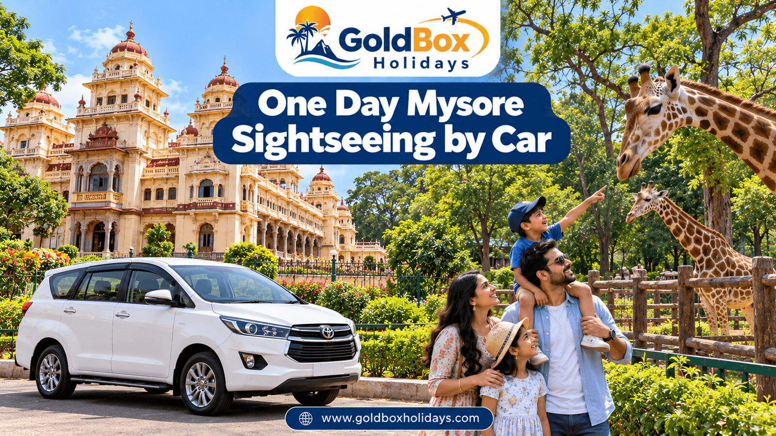 One Day Mysore Sightseeing by Car