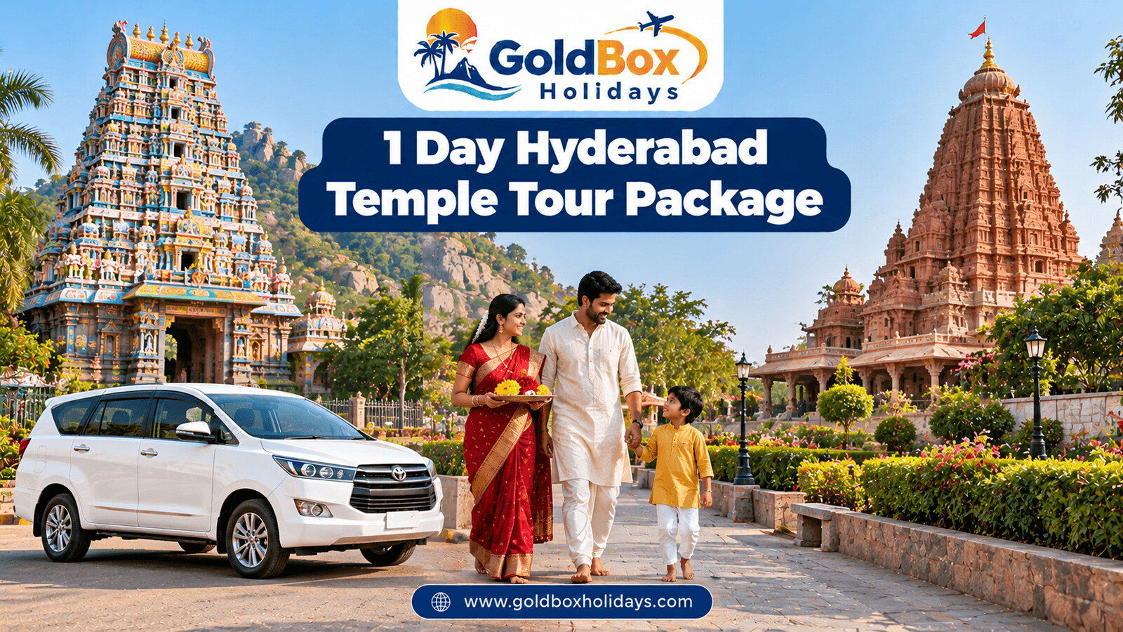 One Day Hyderabad Temple Tour Package
