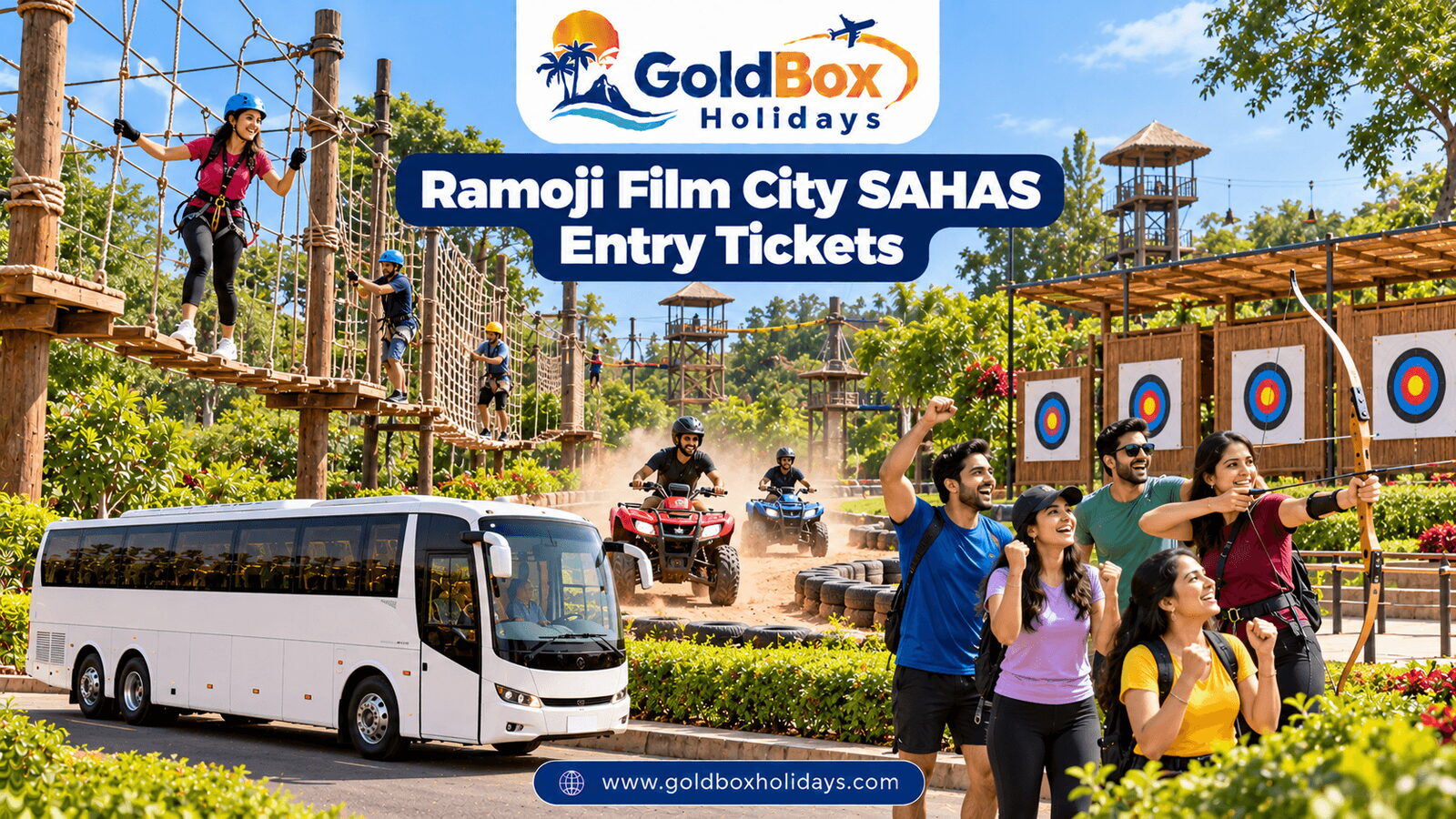 Ramoji Film City SAHAS Entry Tickets