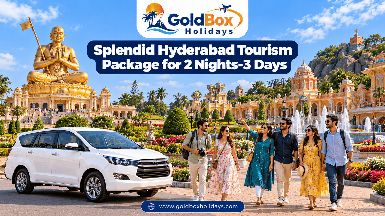 Splendid Hyderabad Tourism Package for 2 Nights-3 Days