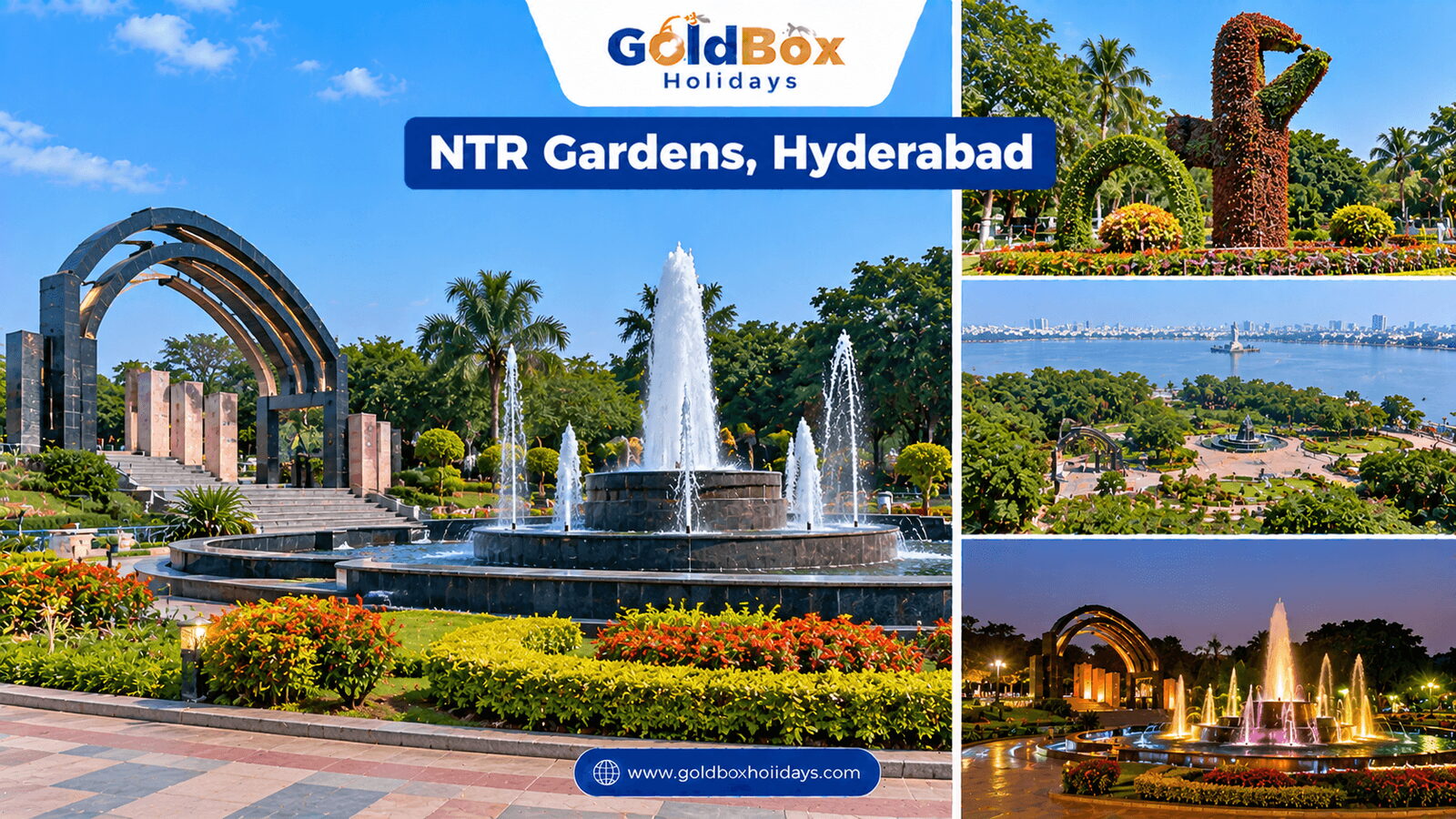 NTR Gardens in Hyderabad - views of the place
