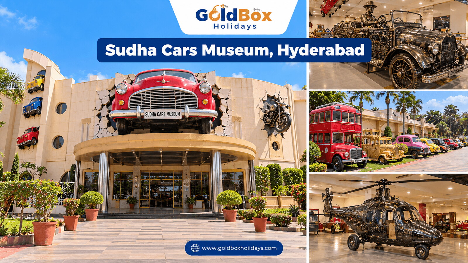 Sudha Cars Museum in Hyderabad - views of the place