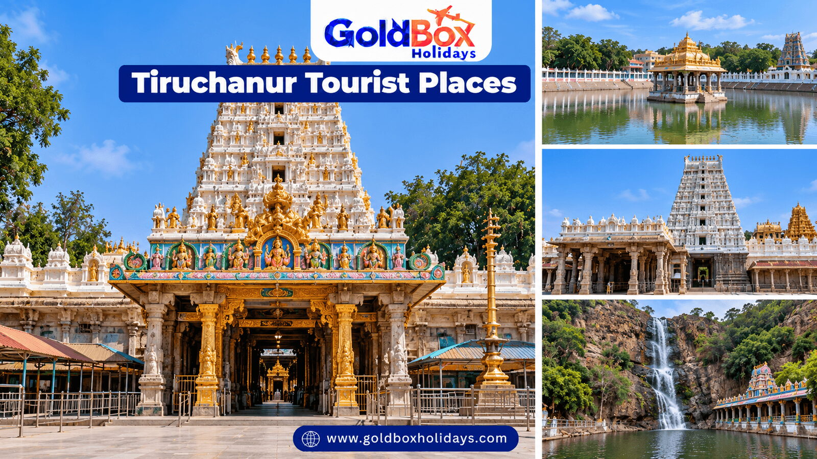 Tourist places in Tiruchanur: Sri Padmavathi Ammavari Temple, Tiruchanur, Padma Sarovaram temple tan